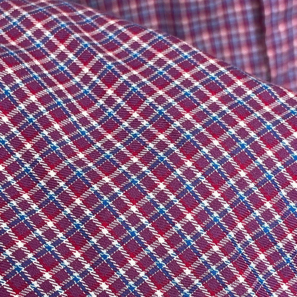 Pendleton Men's Bridgeport Long Sleeve Button Down Purple Plaid Shirt Size Small - Picture 3 of 6